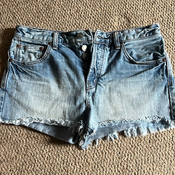 Free People Pants - women’s size 29 free people denim shorts